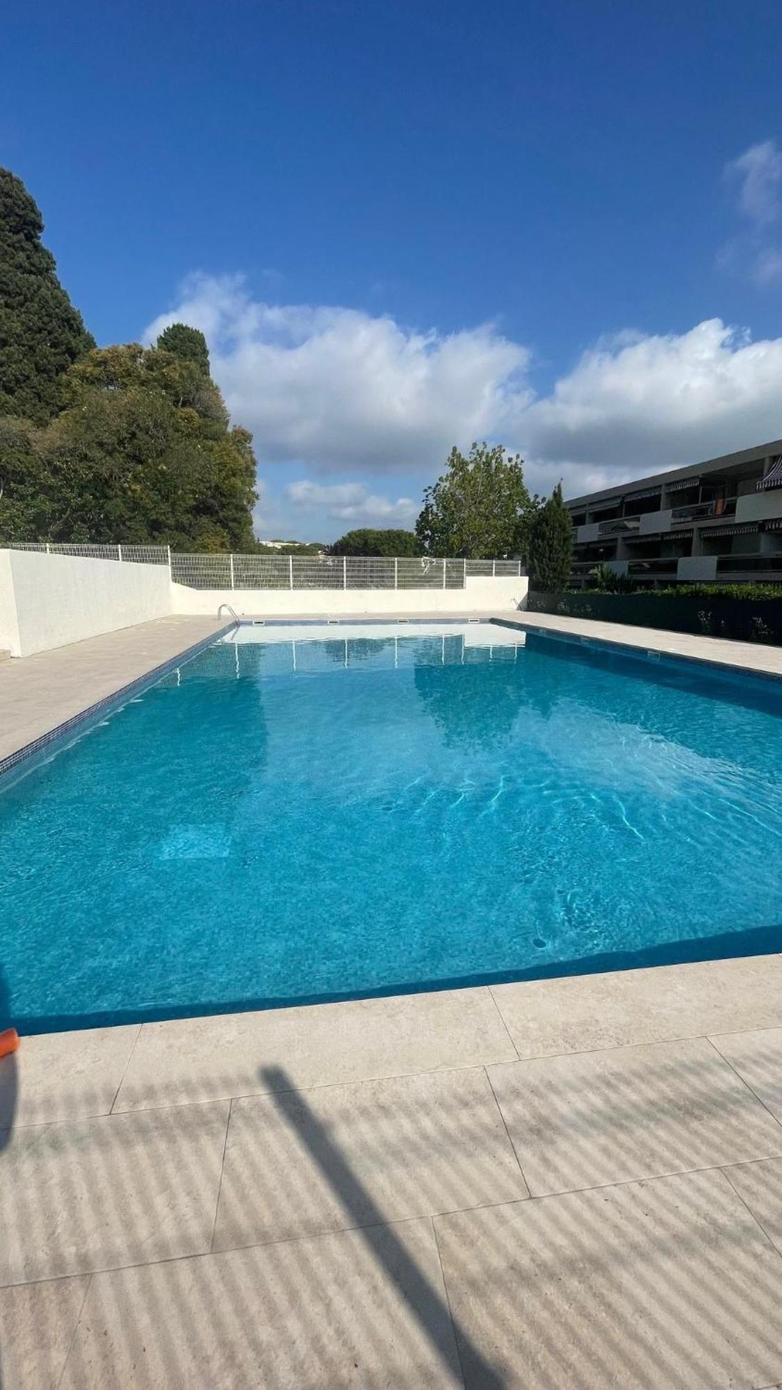 Joli Studio Vue Mer, Piscine, Tennis, Parking Antibes Exteriér fotografie